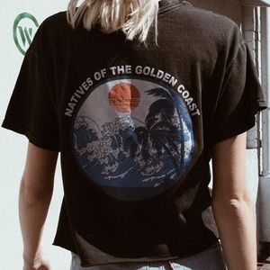 Brandy Melville Natives of the Golden Coast Tshirt